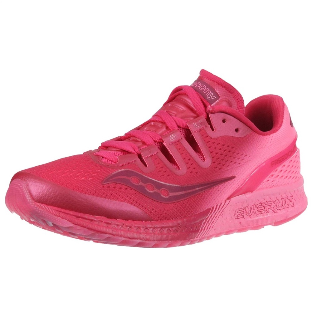 Saucony Freedom iso Everun size 8.5 berry/pink